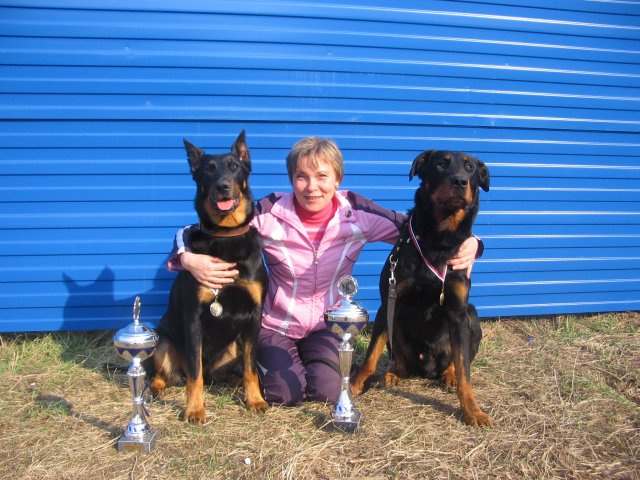 Победители соревнований "Городская собака - 2008"